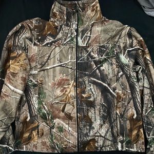 Hunting gear sweater redhead camo